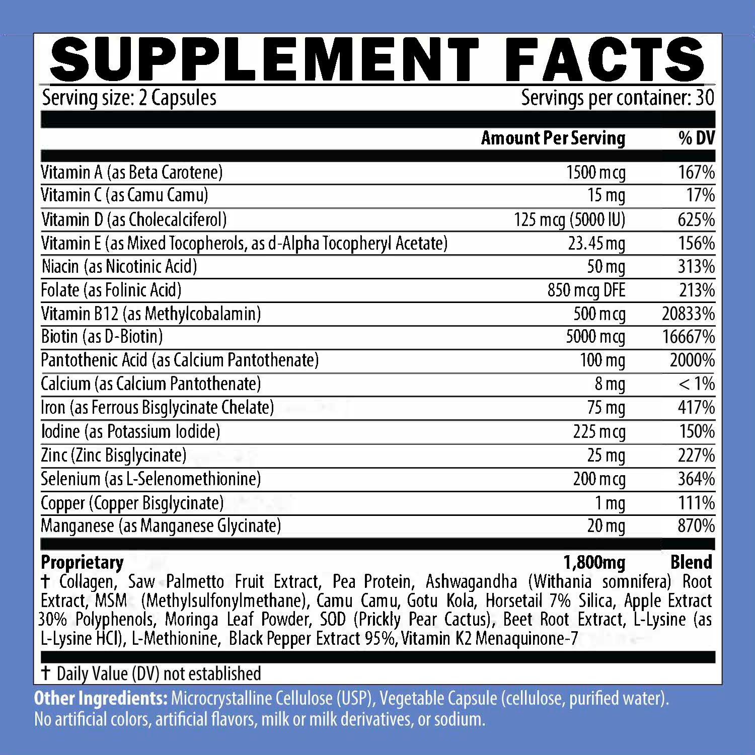 Daily Gap Hair Supplement