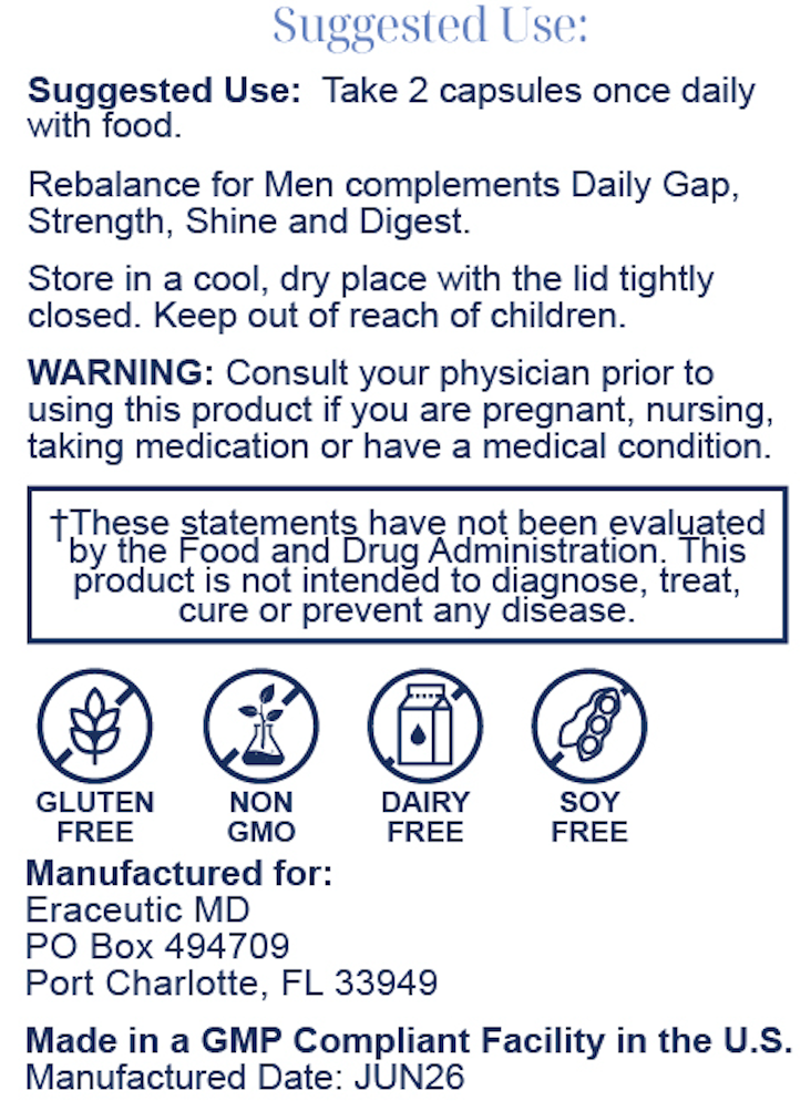 Rebalance for Men Hair Supplement
